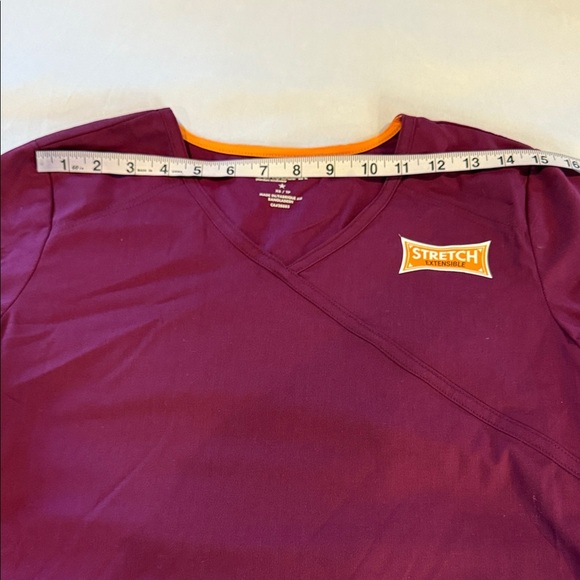 Scrubstar Scrubs Top Women's Purple Size XS - Picture 9 of 14